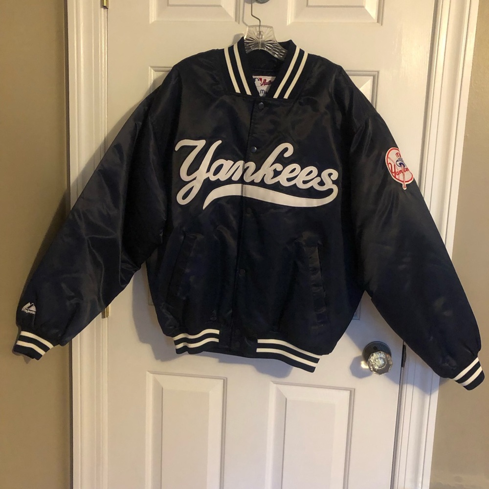 Men’s authentic collection, Yankees, jacket, size large